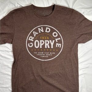 Grand Ole Opry Brown Shirt Nashville Tennessee t shirt Country Music